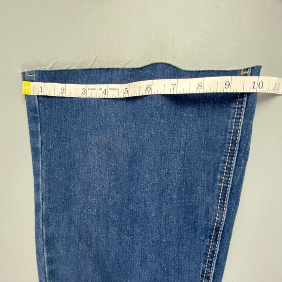 California Vintage Stretch Flare Blue Jeans Juniors 11/30 -NWT - Picture 10 of 14